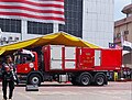 Firefighting truck of Malaysia Bomba.