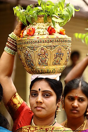 Bonalu celebrations in Hyderabad.