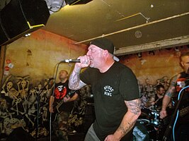 Death Before Dishonor performing live in 2023