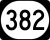 Kentucky Route 382 marker