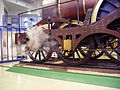 Iron Duke replica with 'steam'