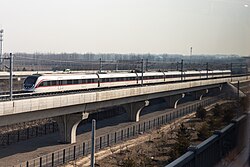 北京地铁大兴机场线紫各庄段（2020年12月）