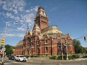 Memorial Hall (1870–77), Harvard University, William Robert Ware & Henry Van Brunt, architects.