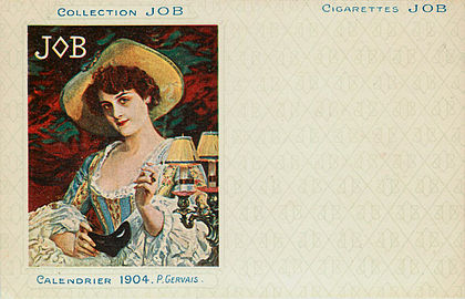 Paul Jean Gervais, 1904 postcard