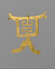 Pendant; 4th–10th century; gold; height: 14.6 cm (53⁄4 in.); Metropolitan Museum of Art (New York City)