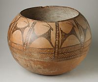 Prehistoric Painted Pottery Vessel from Cheshmeh Ali. c. 5000-4500 BC - LACMA