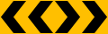 辅2 安全方向导引标志：于丁字路口