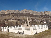 Monument dedicated to the fallen in WWII and the First Nagorno-Karabakh War