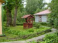 Well and the cookhouse built by Chekhov in 1893