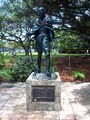 Statue of Gandhi by Paunov and Lowe in Hawaii