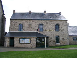 The town hall in Belgeard
