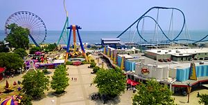 Roller coasters and attractions