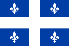 Flag of Quebec.
