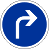 Turn right ahead