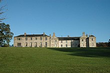 exterior of large country house