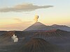 Mount Bromo of Java erupts