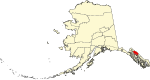 State map highlighting Juneau
