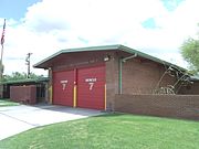 Phoenix Fire Station #7 was built in 1966 and is located at 403 E. Hatcher Rd. in the Sunnyslope District. The fire station is considered historic by the Sunnyslope Historic Society