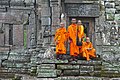 Image 9Young monks in Cambodia at Buddhism in Cambodia, by JJ Harrison (from Wikipedia:Featured pictures/Culture, entertainment, and lifestyle/Religion and mythology)