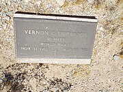 Grave of Vernon C. Thompson (1912-1991).