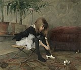 Helene Schjerfbeck (1862–1946) Dancing Shoes, 1882