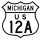 US Highway 12A marker