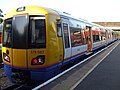 A British Rail Class 378 no. 007 awaiting departure at Richmond station (London)