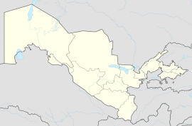 Doʻstobod is located in Uzbekistan
