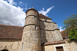 The church of Saint-Eutrope, in Orcemont