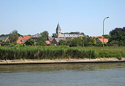 Lovendegem, seen across the Ghent-Bruges Canal