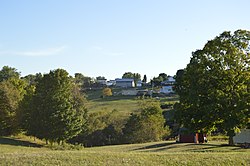 Overview from the north