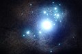 Artist's impression of progenitor star to a type Ic supernova in NGC 3938.[11]