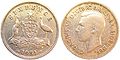 1951年澳洲6便士硬币