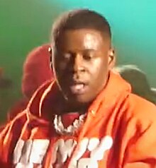 Blac Youngsta performing in 2021