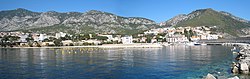 Cala Gonone from the pier