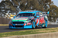 The Ford FG X Falcon of Chaz Mostert at the 2015 Sydney Motorsport Park Super Sprint.