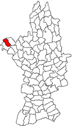 Location in Olt County