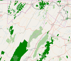 Valley is located in Eastern Panhandle of West Virginia