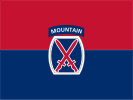 Flag of the 10th Mountain Division