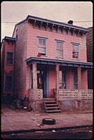 House in Paterson's inner city, 1974