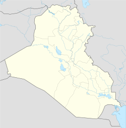 Baghdad在伊拉克的位置