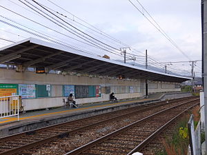 车站月台(2012年11月)
