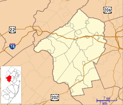 Hampton is located in Hunterdon County, New Jersey