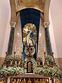 The older high altar and the image of the Immaculate Conception