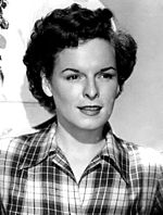 Black-and-white publicity photo of Mercedes McCambridge in the 1949 film All the King's Men.