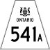 Highway 541A marker