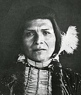 Peo Peo Tholekt (Bird Alighting), a Nez Perce warrior who helped capture the mountain howitzer at the Battle of the Big Hole