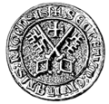 Seal of Riga in 1368