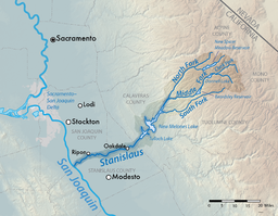 斯坦尼斯劳斯河流域图