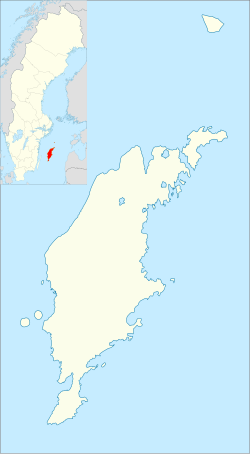 Lummelunda is located in Gotland
